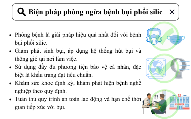 Chăm Sóc Sức Khỏe Người Lao Động: Cảnh Giác Với Bệnh Bụi Phổi Silic