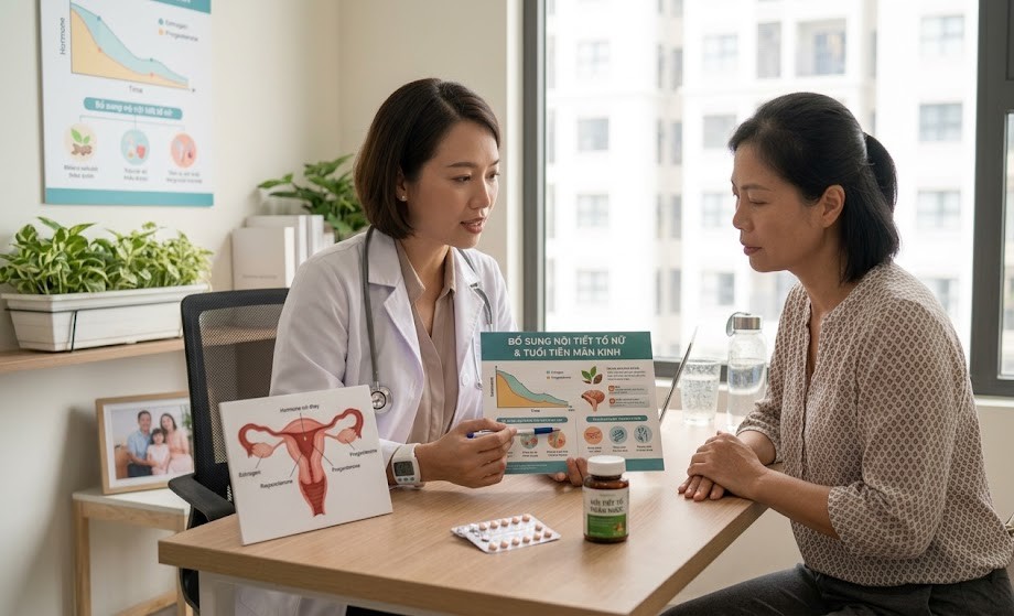 Những Lầm Tưởng Phổ Biến Khi Bổ Sung Nội Tiết Tố Nữ