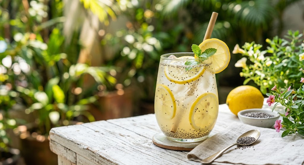 Mẹo pha nước chanh hạt chia ngon: Giảm cân, đẹp da mà không hại dạ dày - Ảnh 1.