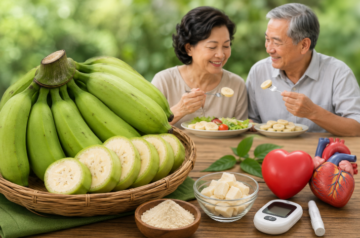 Lợi Ích Đáng Kể Của Chuối Xanh Đối Với Người Trên 50 Tuổi