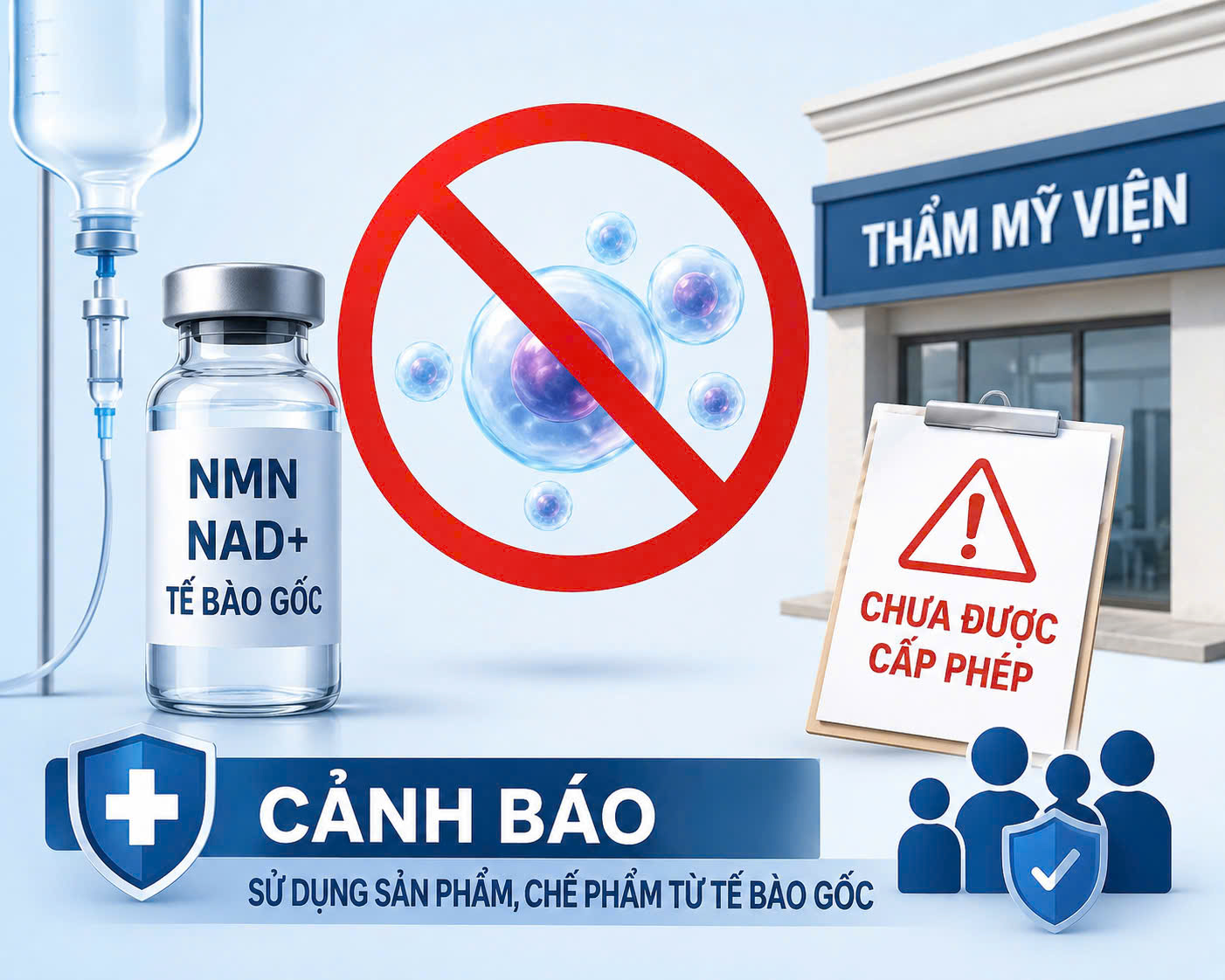 Cảnh báo về dịch vụ tế bào gốc Sở Y tế Hà Nội cảnh báo về tế bào gốc