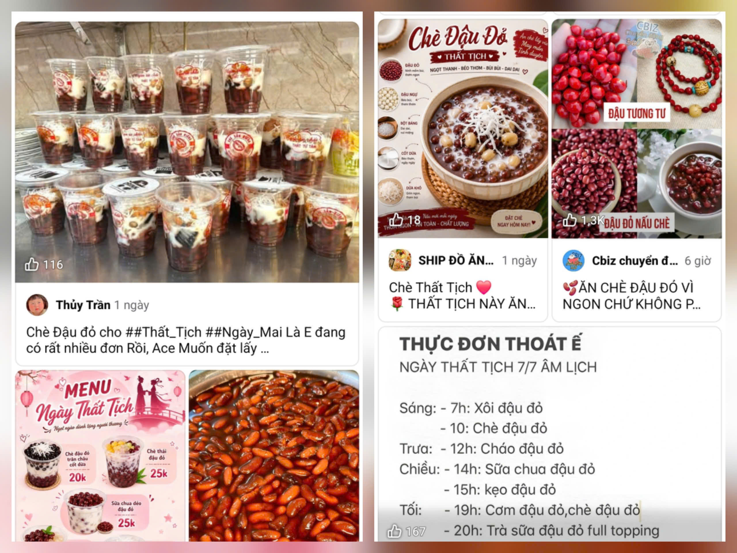 Khám Phá Ý Nghĩa Ngày Thất Tịch Qua Truyền Thống Chè Đậu Đỏ