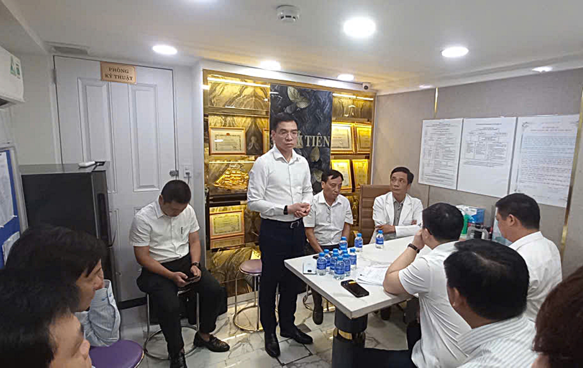 Bộ Y tế kiểm tra phòng khám Thẩm mỹ Thủy Tiên