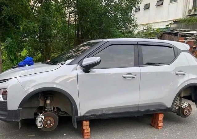 Cảnh Sát Hà Nội Bắt Giữ Nghi Phạm Trộm Cắp Bánh Xe Ô Tô- Ảnh 2.