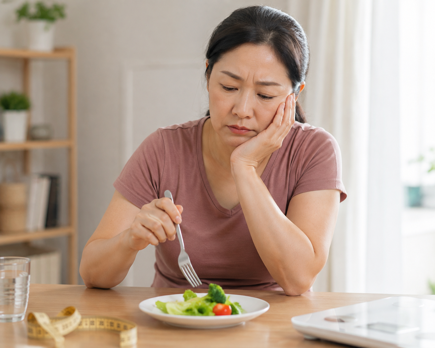 Tại sao người trên 50 tuổi khó giảm cân mặc dù hạn chế ăn uống?