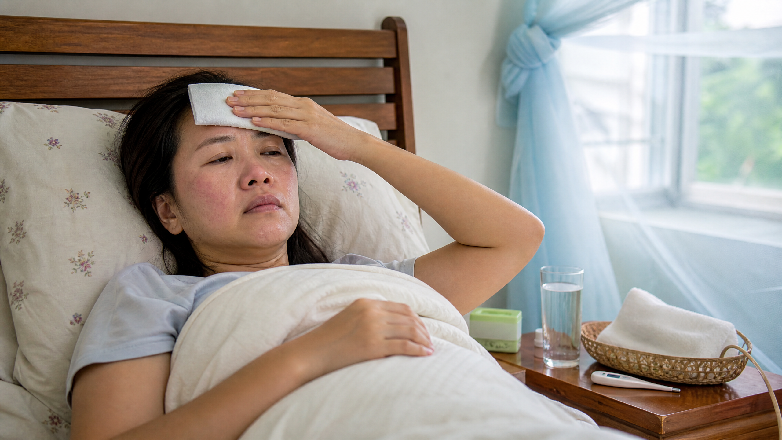 asiandenguefeverpatient-17877329140691824242542 Sốt xuất huyết ngày thứ mấy nguy hiểm nhất? Hết sốt có phải đã hết nguy hiểm? - Ảnh 1.