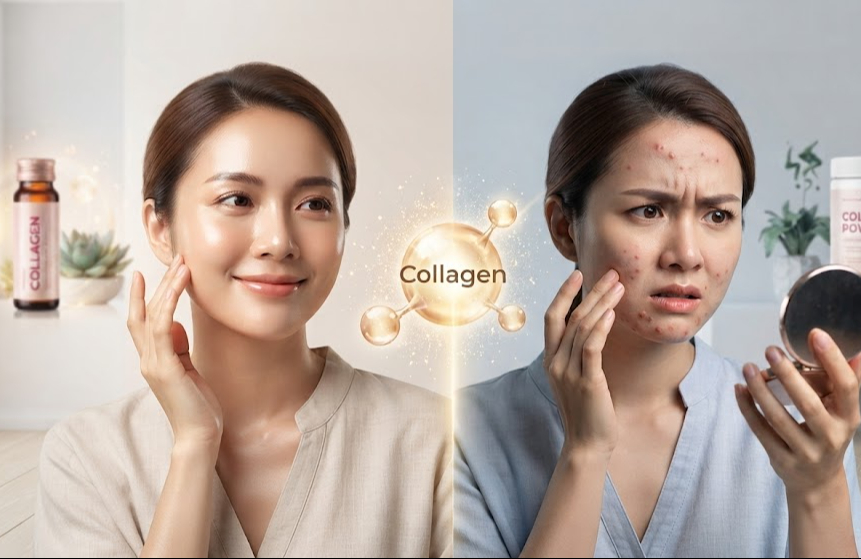 Tìm Hiểu Liệu Trình Bổ Sung Collagen Có Thực Sự Gây Ra Mụn Không?