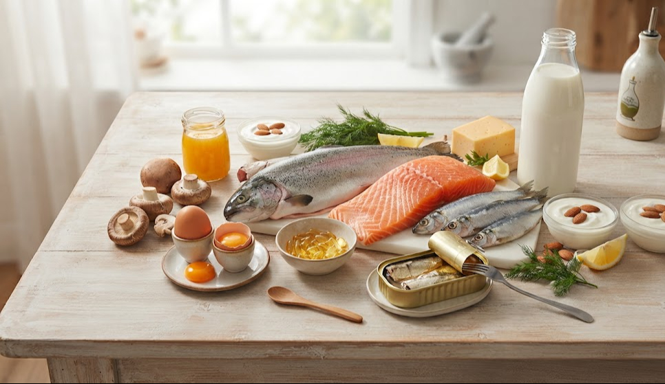 Thực phẩm giàu vitamin D