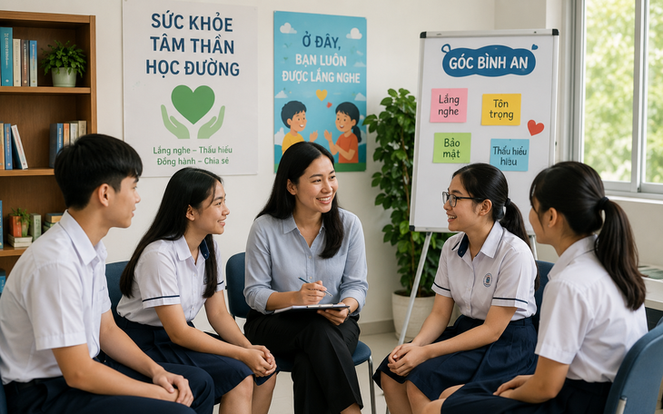 Học sinh tại TPHCM được khám sức khỏe trước khi bước vào năm học mới- Ảnh 4.
