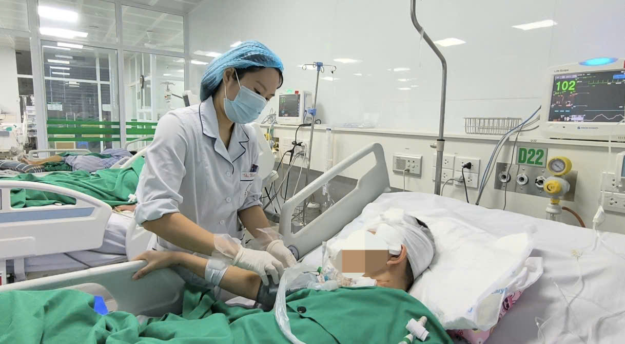 Bệnh nhân trong quá trình hồi phục