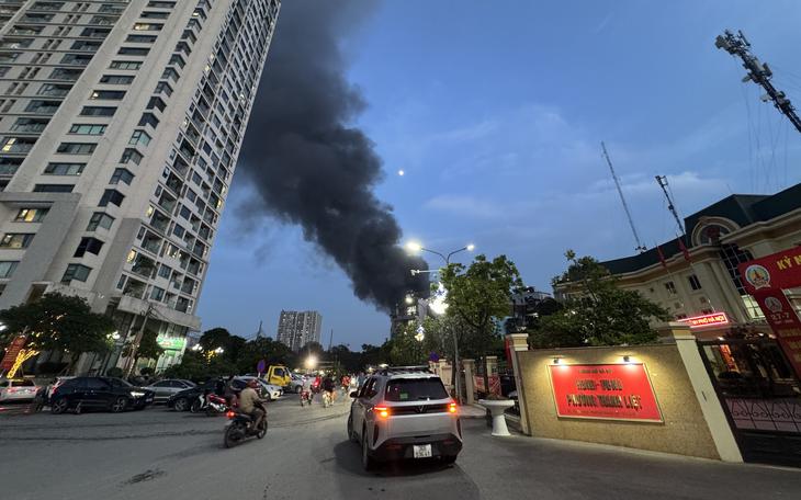 Cháy tại Thanh Liệt, Hà Nội - Ảnh 1.