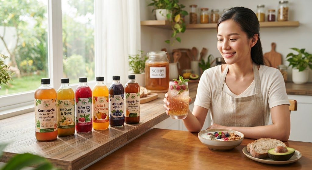 Lợi Ích Đáng Kinh Ngạc Của Kombucha Và Những Lưu Ý Quan Trọng