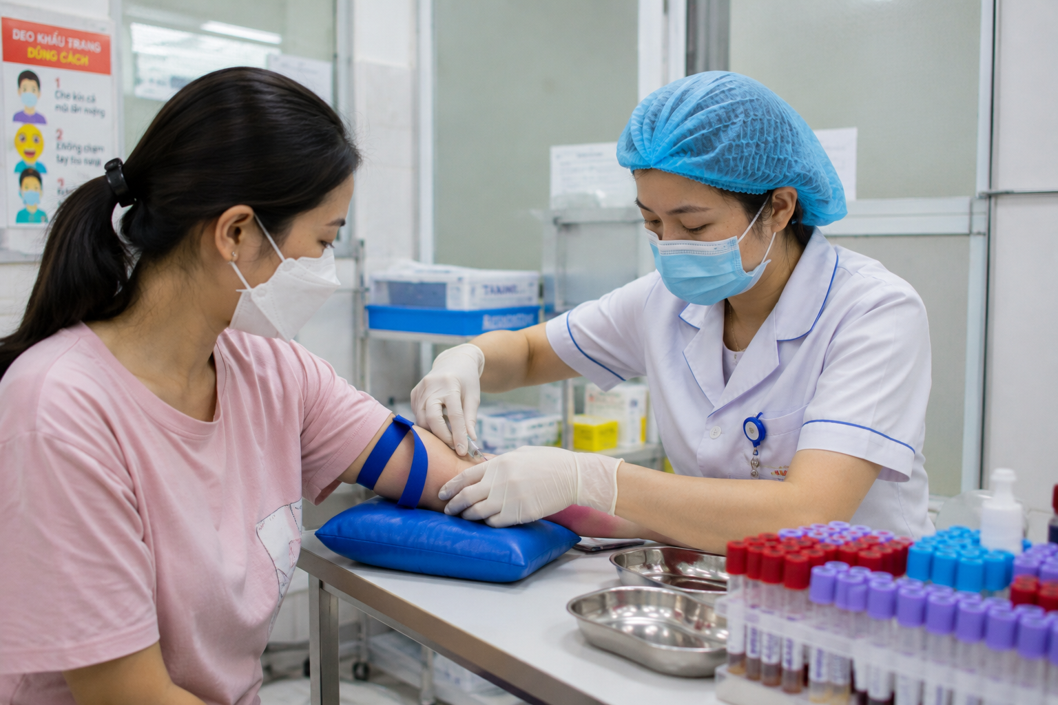 Giảm tiểu cầu khi mắc sốt xuất huyết
