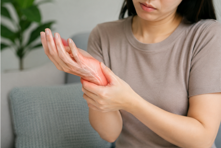 Tê bì tay có nguy hiểm không, khắc phục thế nào? - Ảnh 1.