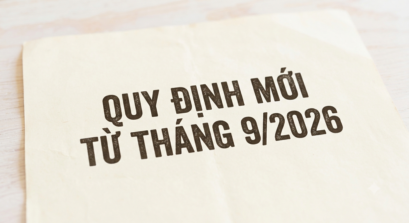 Những chính sách đáng chú ý có hiệu lực từ tháng 9/2026- Ảnh 1.