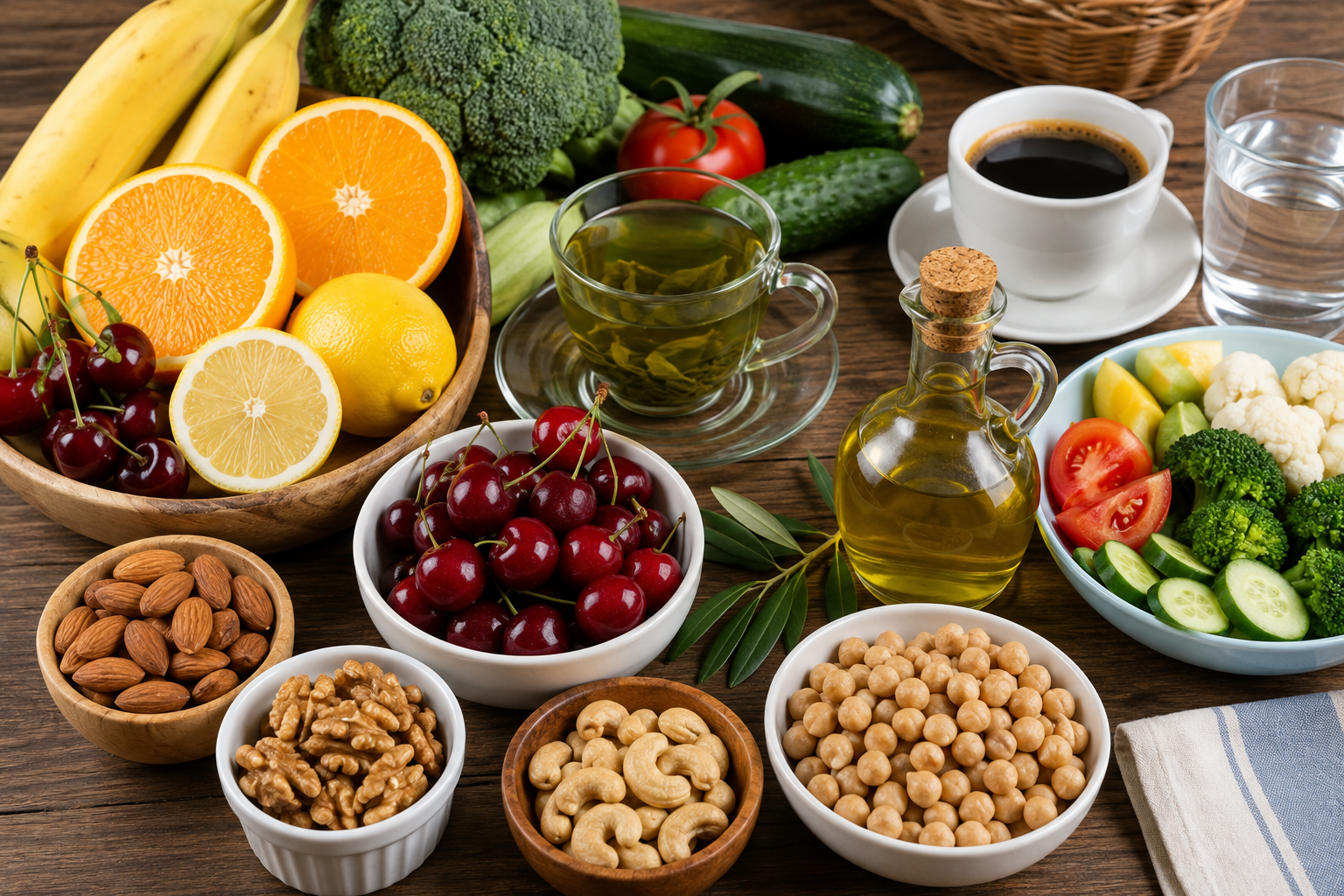 Những Thực Phẩm Giúp Giảm Nồng Độ Acid Uric Và Phòng Ngừa Gout