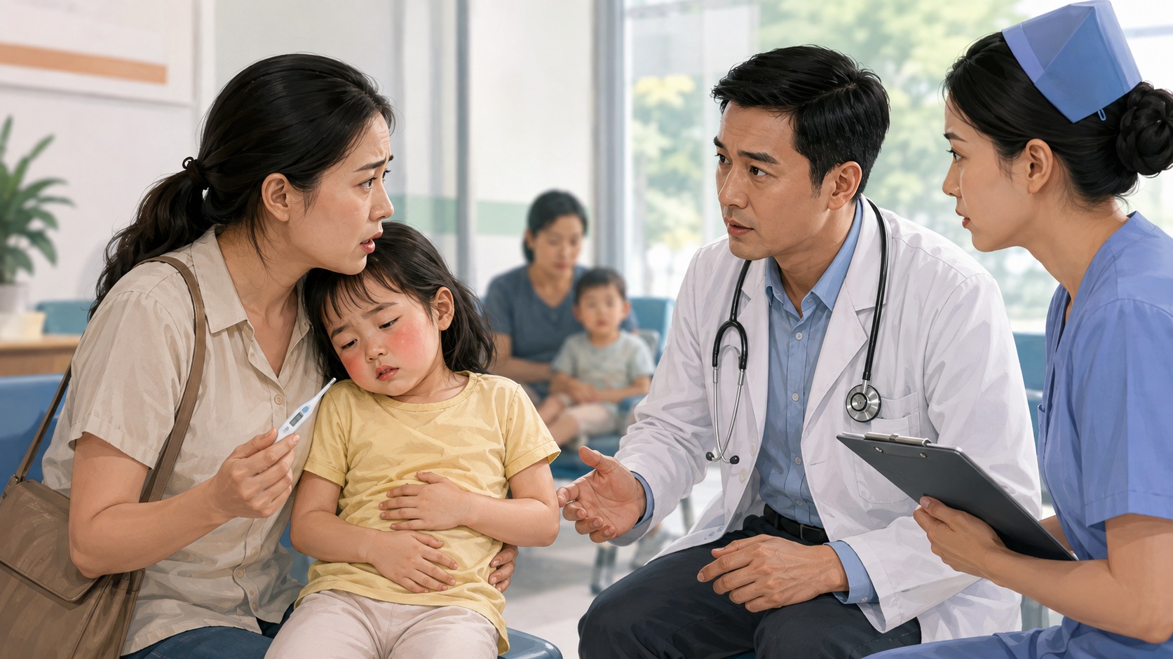 Trẻ sốt đầu năm học: 72 giờ đầu cha mẹ cần theo dõi gì?- Ảnh 2. Trẻ sốt đầu năm học: 72 giờ đầu cha mẹ cần theo dõi gì?- Ảnh 2.