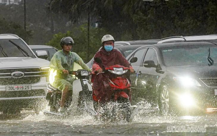 Mưa lớn ở Bắc Bộ