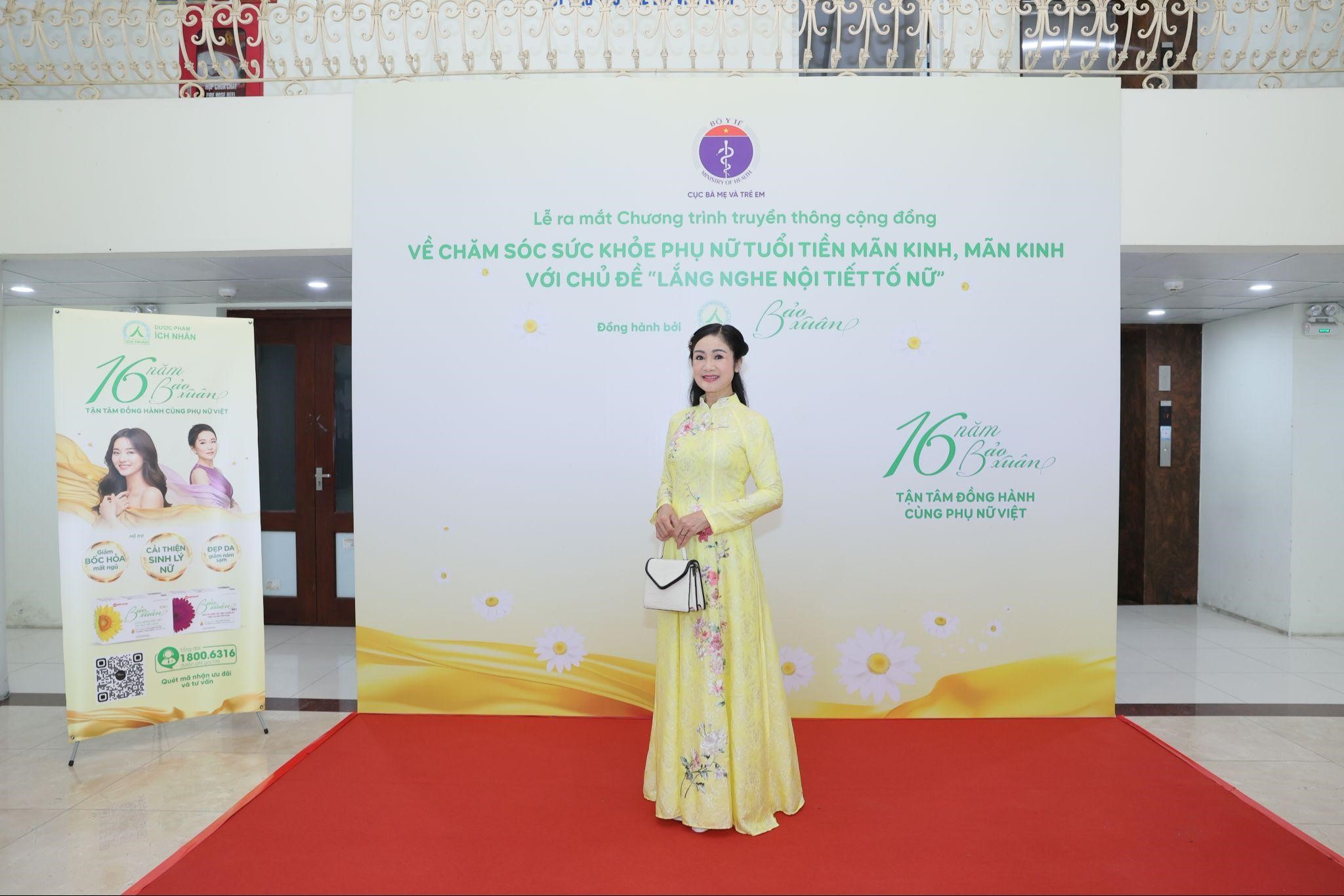 4-17884962614171786313668 Bảo Xuân đồng hành cùng chiến dịch 'Lắng nghe nội tiết tố nữ'- Ảnh 4.