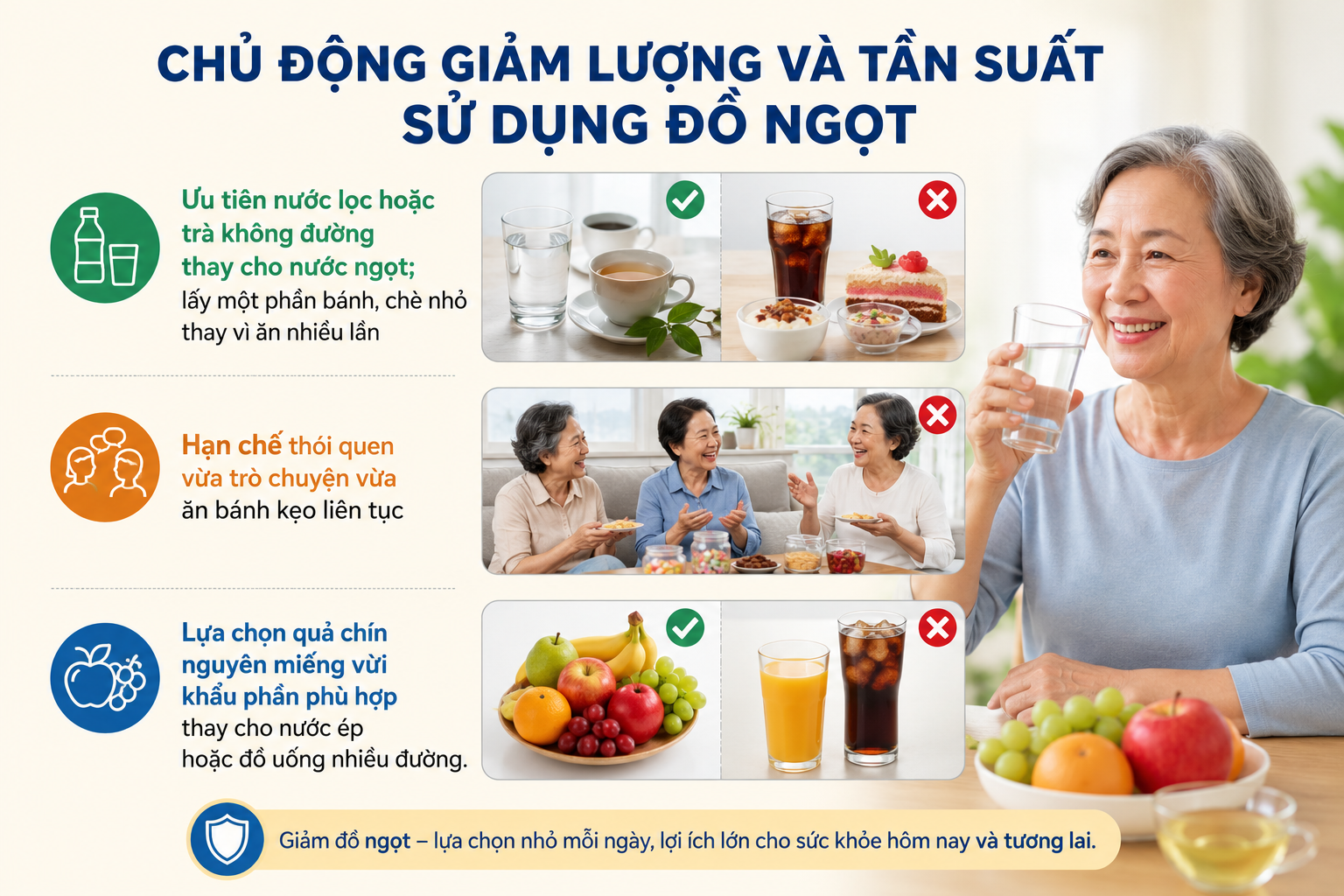 ai-17879101979421658942080 Giảm đường đúng cách để bảo vệ sức khỏe tuổi già- Ảnh 2.