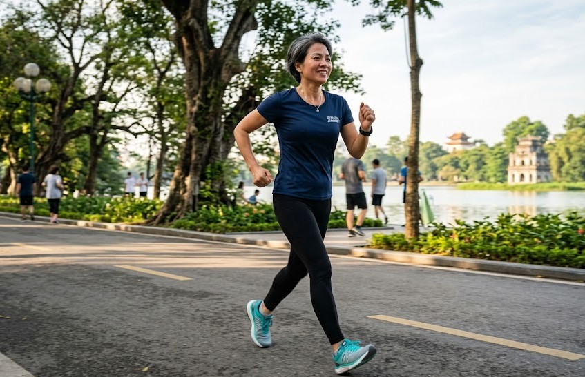 Sau tuổi 50, tập HIIT có giúp giảm mỡ bụng tốt hơn đi bộ? - Ảnh 1.