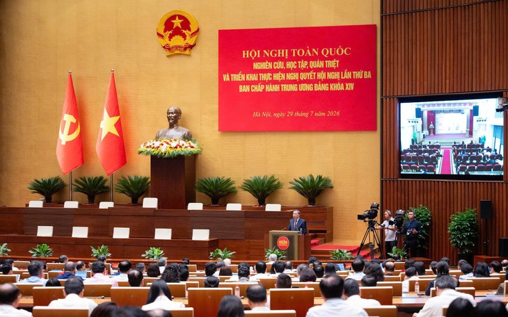 Hội nghị toàn quốc nghiên cứu, học tập, quán triệt và triển khai thực hiện một số Nghị quyết, Chỉ thị của Bộ Chính trị- Ảnh 7.
