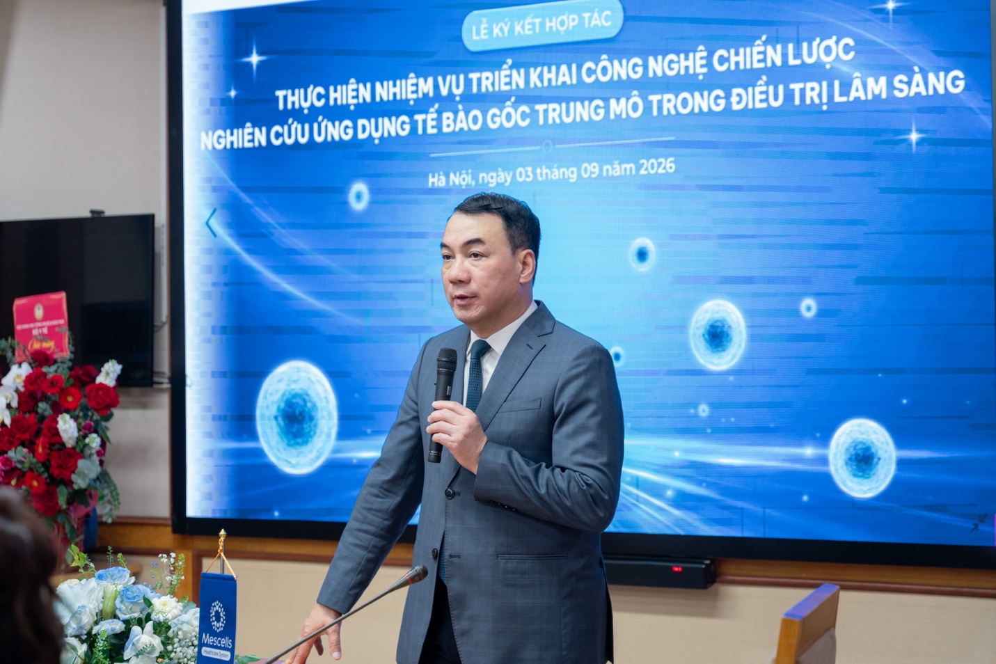 Hợp tác nghiên cứu ứng dụng tế bào gốc trung mô trong điều trị lâm sàng- Ảnh 2.