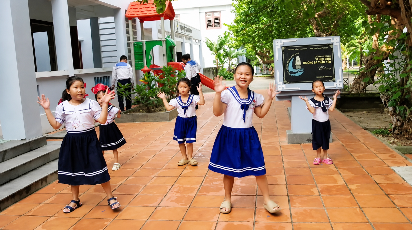 Không khí hào hứng tại Trường Sa trước thềm năm học mới