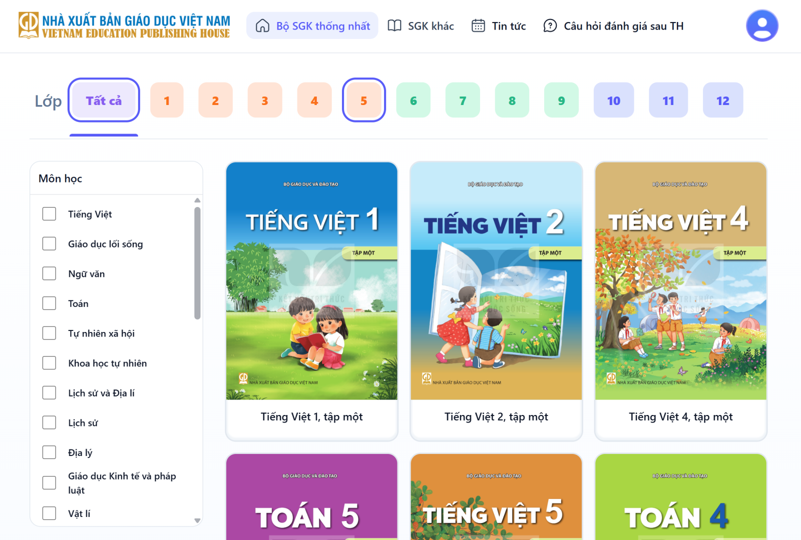 Nhà xuất bản Giáo dục Việt Nam cung cấp sách giáo khoa điện tử miễn phí- Ảnh 2.